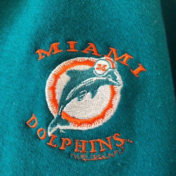 ❌SOLD❌ Vintage Miami Dolphins NFL Crewneck Sweater - Picture 5 of 5